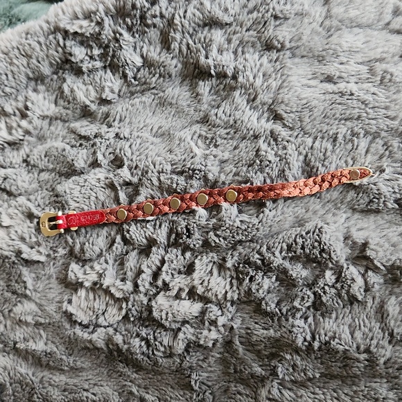 Brighton Rope Heart Bandit Leather Braid bracelet - Picture 6 of 7